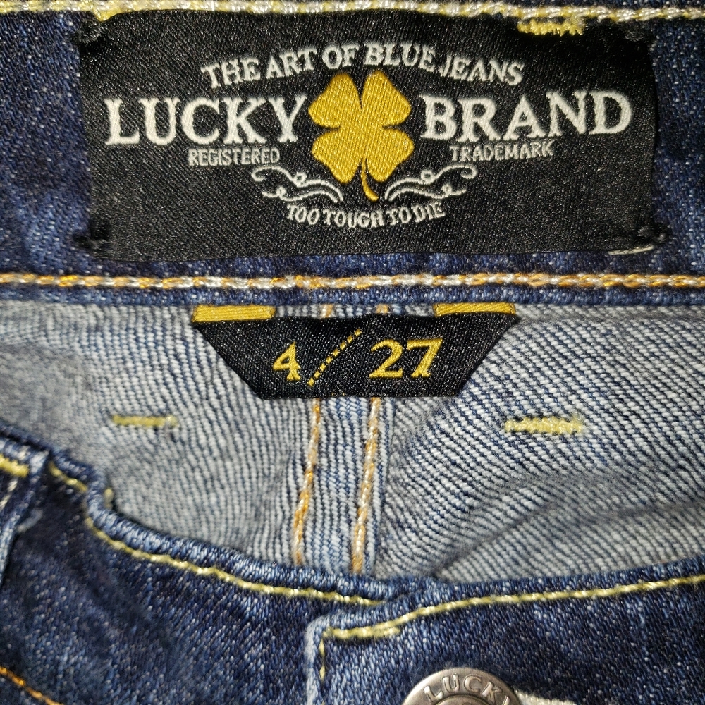 Lucky Brand Jeans Classic Rider Sz 4 / 27